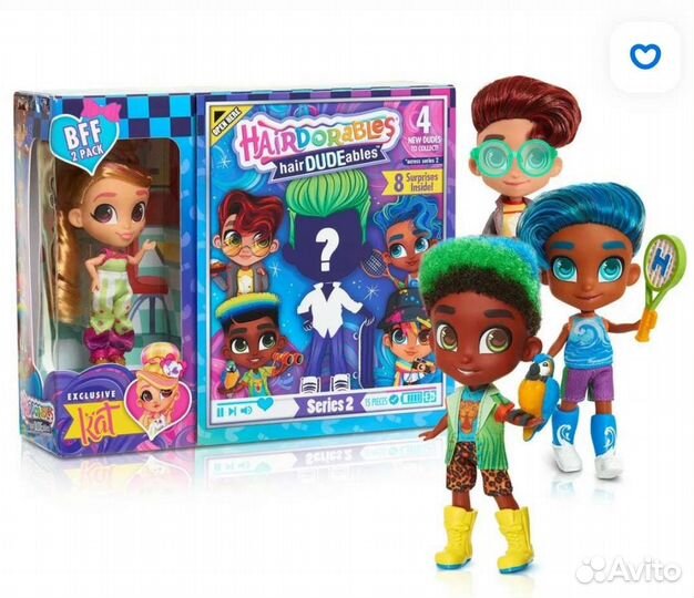 Кукла Hairdotables с сюрпризом