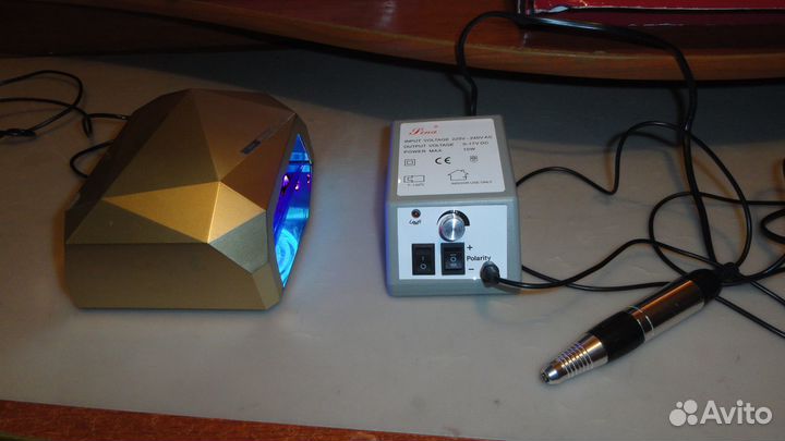 Прибор для маникюра Мерседес 2000+LED лампа 36W