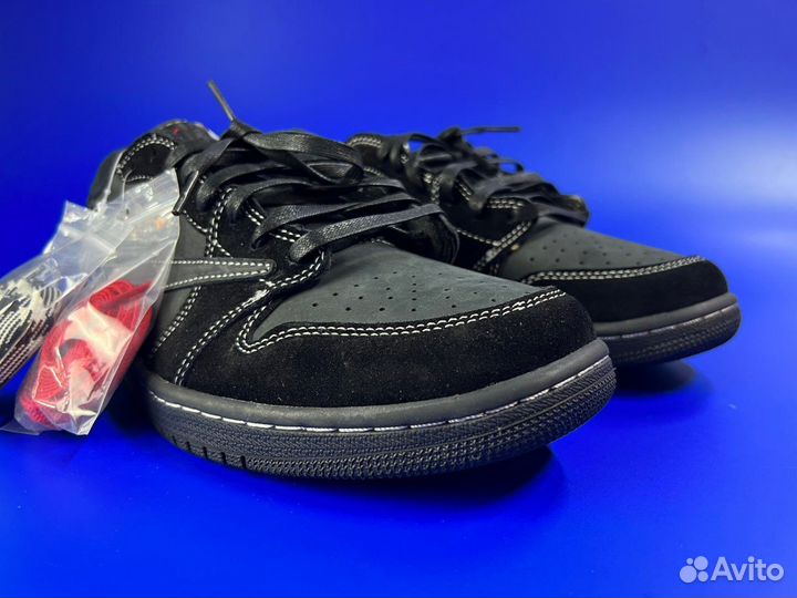 Nike Travis Scott Air Jordan 1 Low Black Phantom