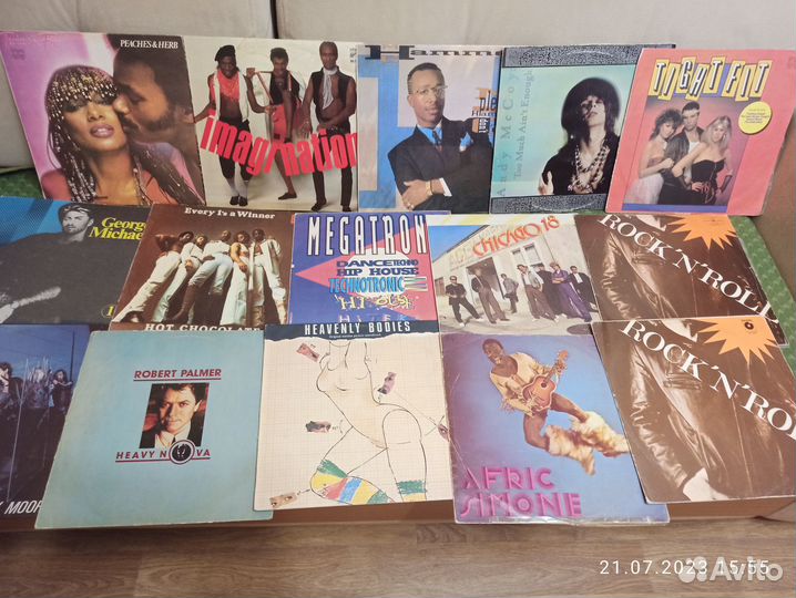 Пластинки зарубежные исполнители