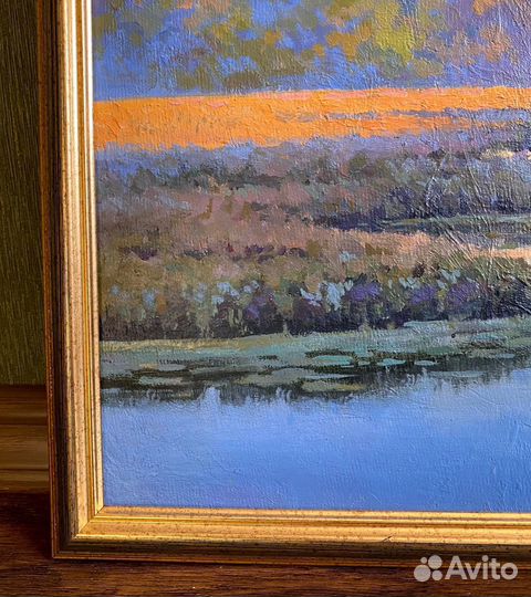 Картина маслом. Пейзаж. 