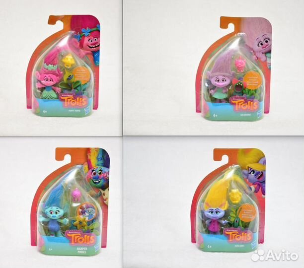 Новые наборы и фигурки Trolls Тролли