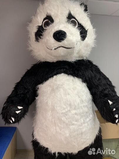 Аэрокостюм надувной Панда, ростовая кукла 2м