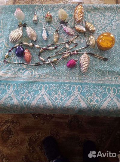 Елочные игрушки СССР