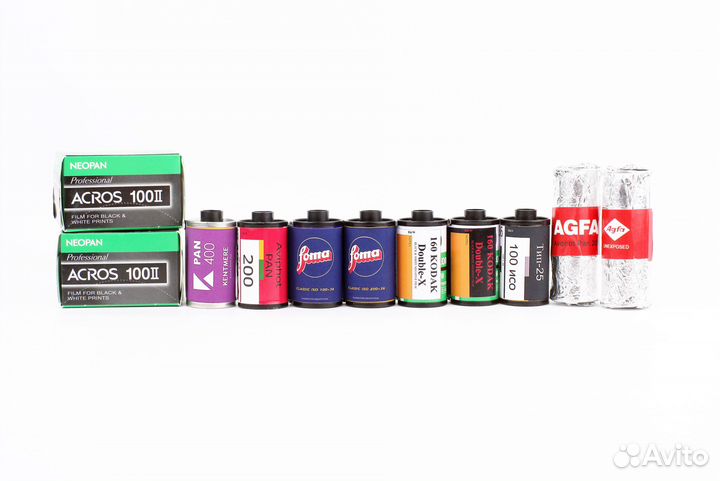 Фотопленки Fuji Kodak Agfa Fomapan Kentmere Тасма