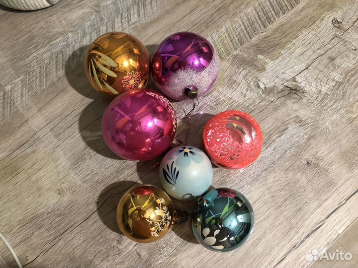 Елочные игрушки СССР
