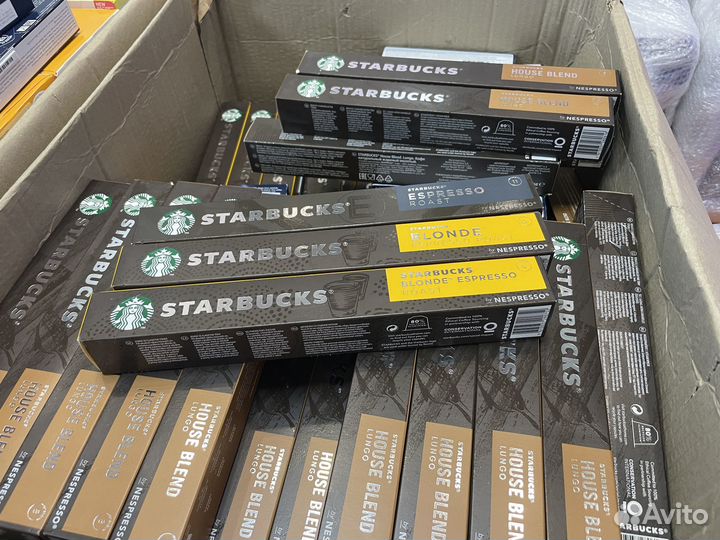 Капсулы для км системы Starbucks Nespresso