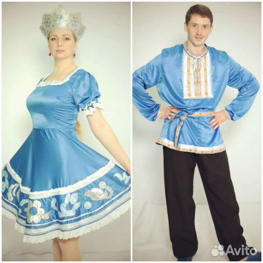 Прокат русских народных костюмов