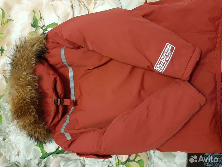 Куртка пуховик мужская бу