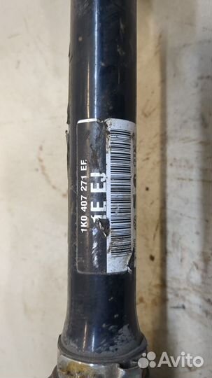 Полуось левая передняя Volkswagen Golf 6, 2010