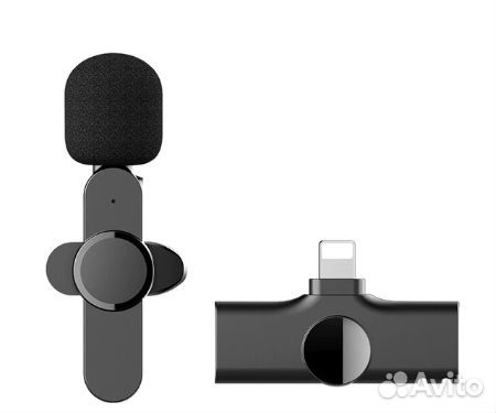 Беспроводной петличный микрофон для iPhone