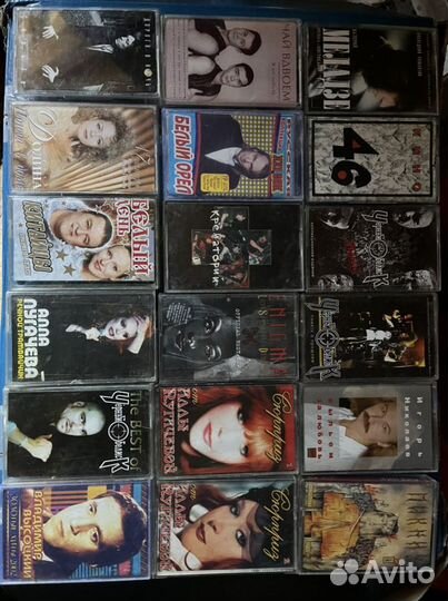 Аудиокассеты фирменные и лицензия часть 2