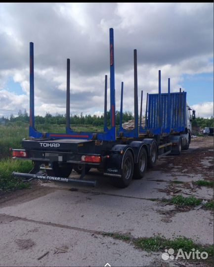 Полуприцеп лесовоз (сортиментовоз) Тонар L3 (9445), 2019