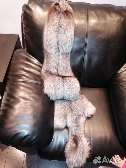 Мех чернобурка шкурка