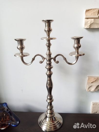 Подсвечник металлический