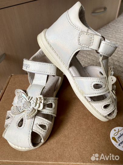 Сандалии для девочки 23 размер Flamingo
