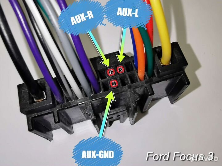 Bluetooth адаптер AUX для Ford Focus 3
