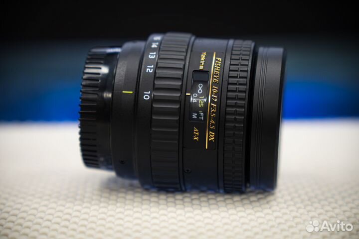 Объектив Tokina 10-17mm F3.5-4.5 AF DX F(Б.У.) 1.S