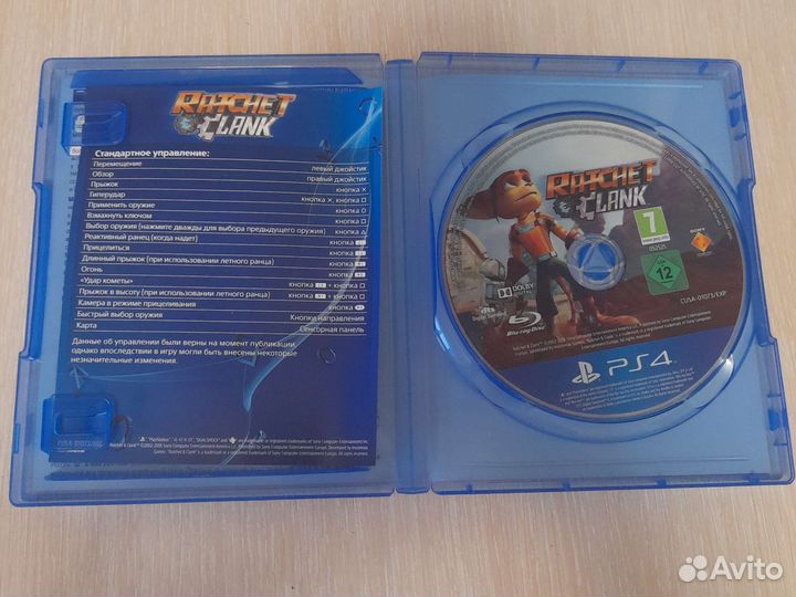 Игра для приставки ps4 Ratchet e Clank