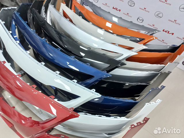 Бампер передний Hyundai Solaris Рестайлинг