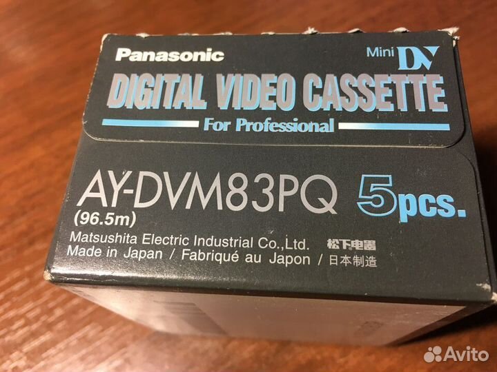 MiniDV кассета