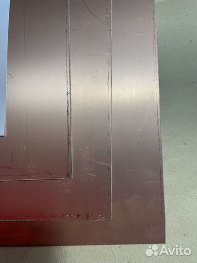 Фольгированный стеклотекстолит А4; 1.5 мм двухст