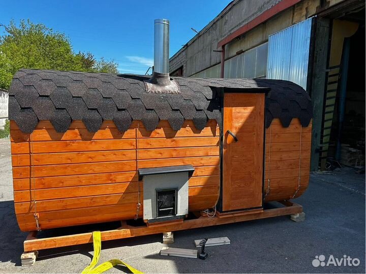 Баня бочка под ключ