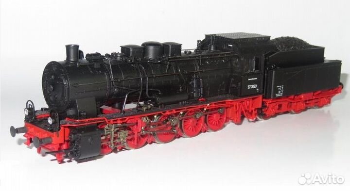 Цифровой паровоз roco BR57