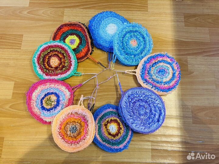 Мочалка ручной работы