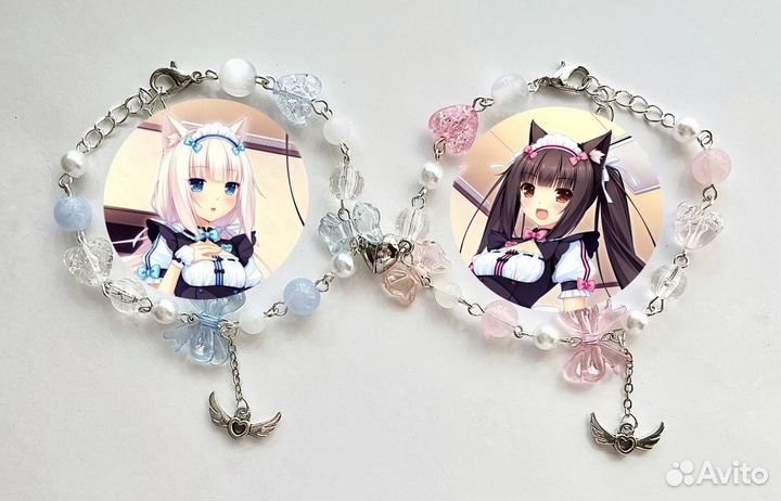 Парные браслеты из бусин