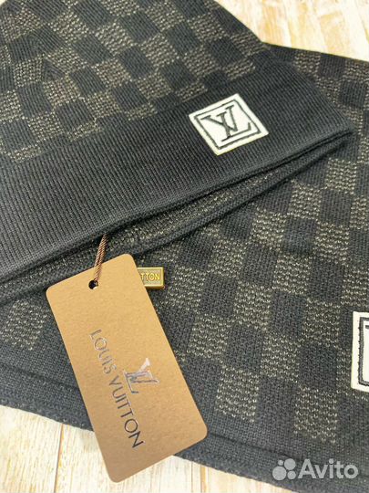 Шапка шарф Louis Vuitton