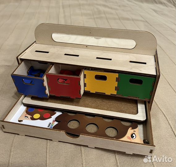 Досочки Сегена Сортер деревянные развивающие игры