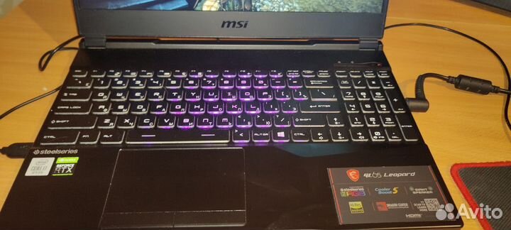 Игровой ноутбук MSI Leopard RTX 2070 super