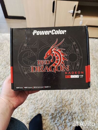 Видеокарта Radeon rx 460 4gb