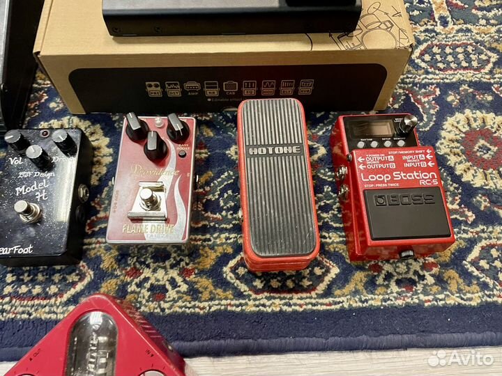 Гитарные педали эффектов примочки