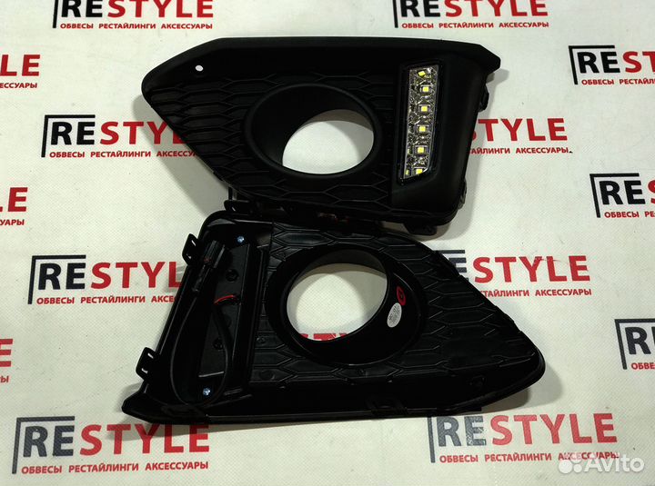 Ободки туманок Honda Fit