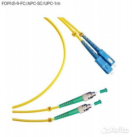 FOP(d) -9-FC/APC-SC/UPC-1m, Оптический патч-корд C купить в Москве с ...