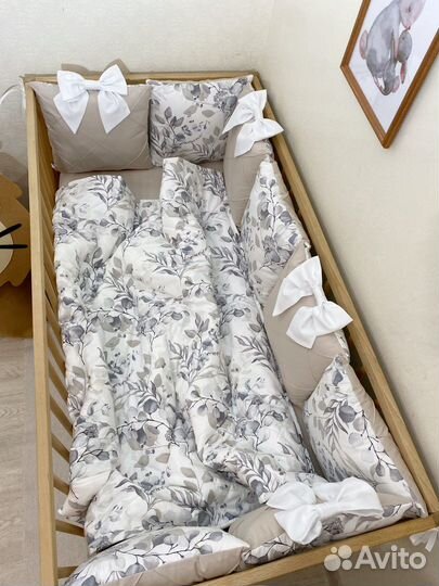 Бортики в кроватку