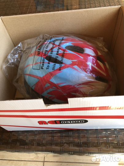 Защитный велошлем детский