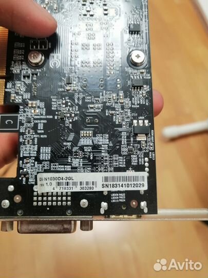 Видеокарта gt 1030