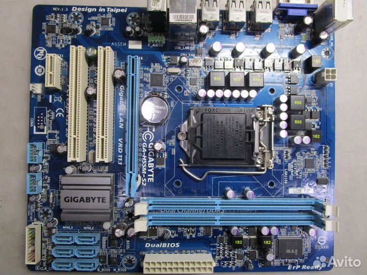 Материнская плата Gigabyte GA-H55M-S2