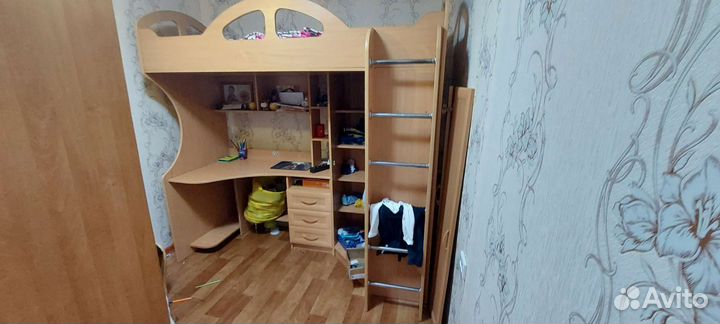 Детская кровать чердак