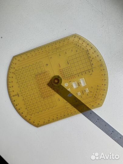 Линейка артиллерийская 1973 г