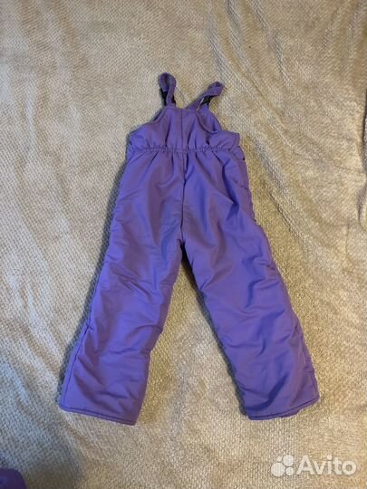 Зимний костюм для девочки 92