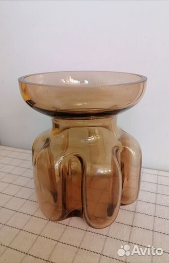 Разные стеклянные вазы СССР