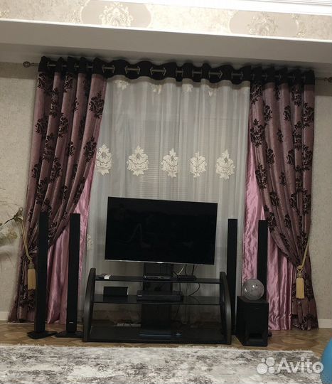 Комплект шторы и тюль