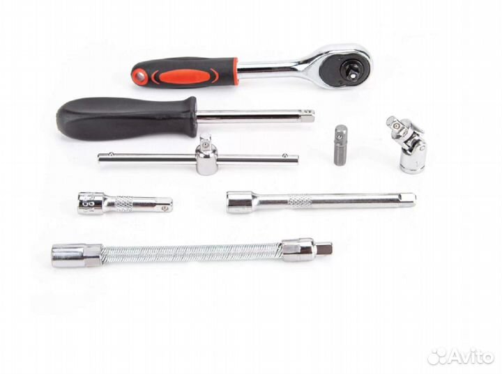 Набор ручных инструментов в кейсе, 53 предмета