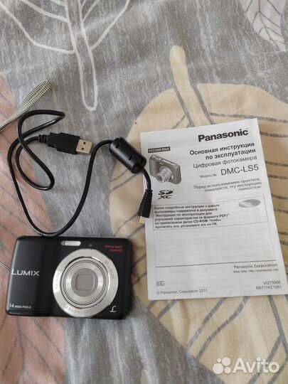 Компактный фотоаппарат panasonic