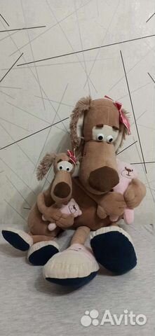 Мягкие игрушки две собаки