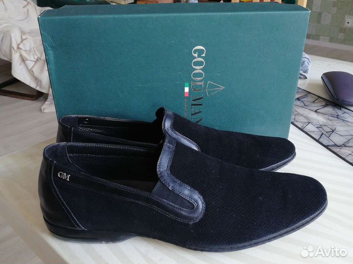 Туфли мужские р-р 41-41,5 Good Man Италия